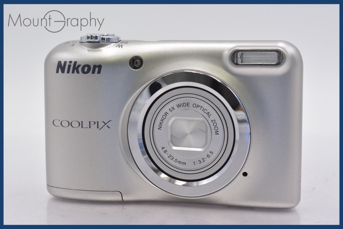 ★極上美品★ ニコン Nikon COOLPIX A10 5x 単三電池仕様 同梱可 #am805拍卖