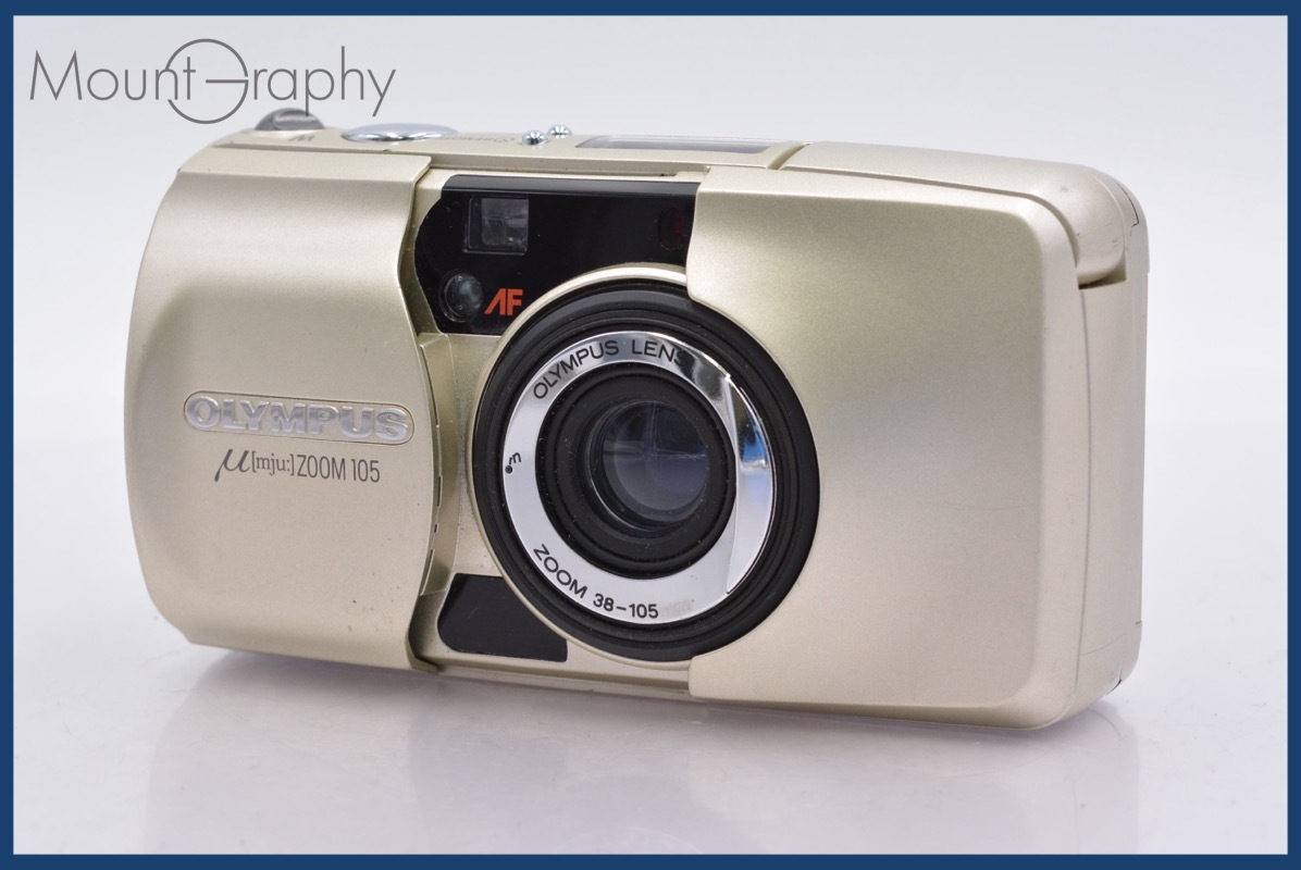★極上美品★ オリンパス Olympus μ mju ZOOM 105 38-105mm ★完動★同梱可 #yk4887拍卖