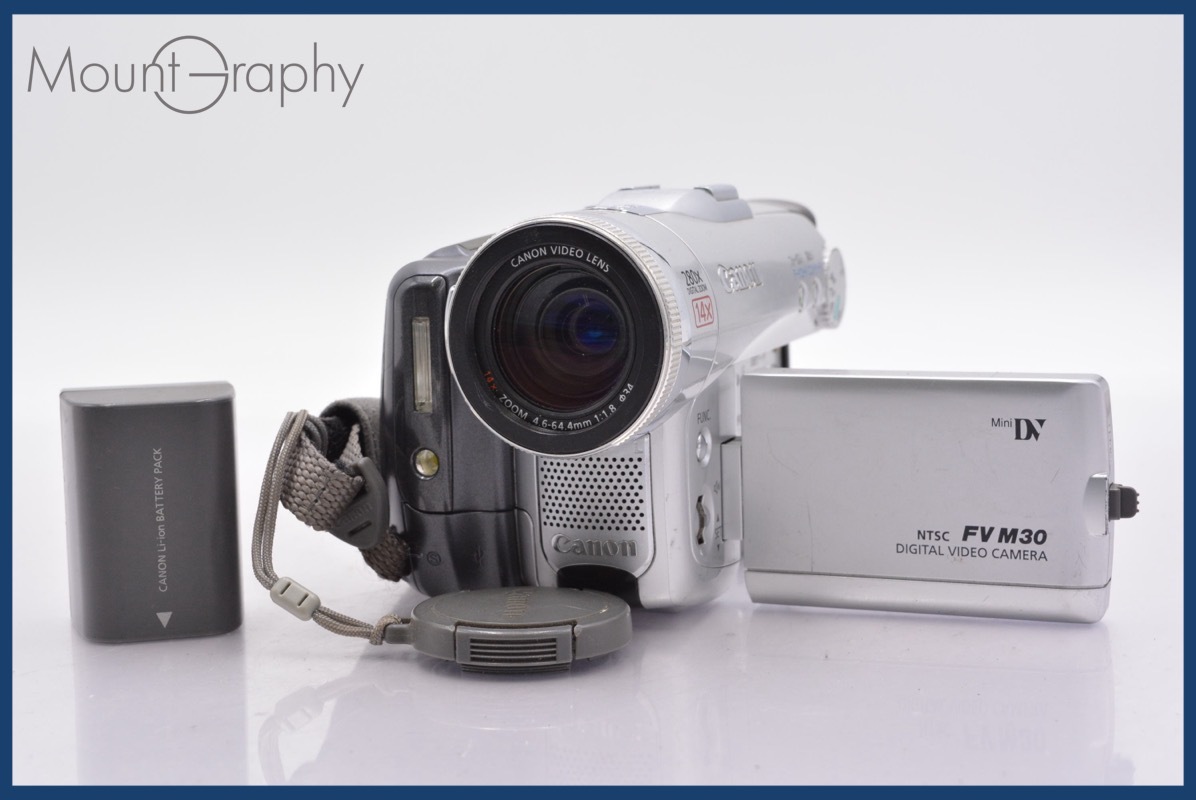 ★極上美品★ キヤノン Canon FV M30 14x 前キャップ、バッテリー付属 ★完動★同梱可 #mj5330拍卖