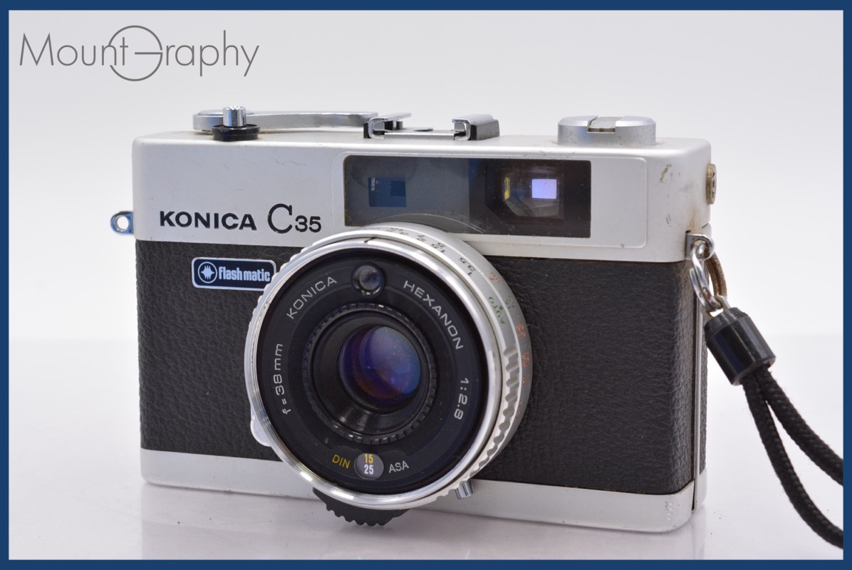 ★極上美品★ コニカ Konica C35 38mm F2.8 ★完動★同梱可 #mj4321拍卖