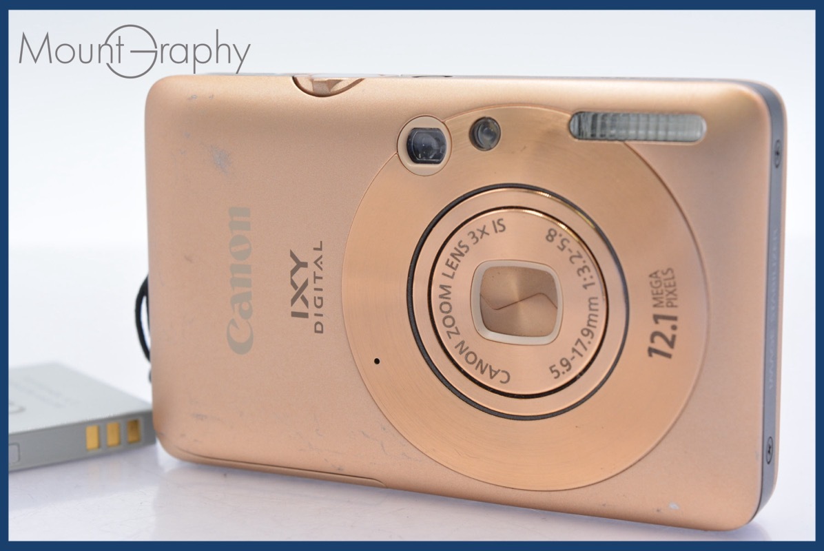 ★極上美品★ キヤノン Canon IXY DIGITAL 210 IS 3x バッテリー付属 ★完動★同梱可 #mj3809拍卖