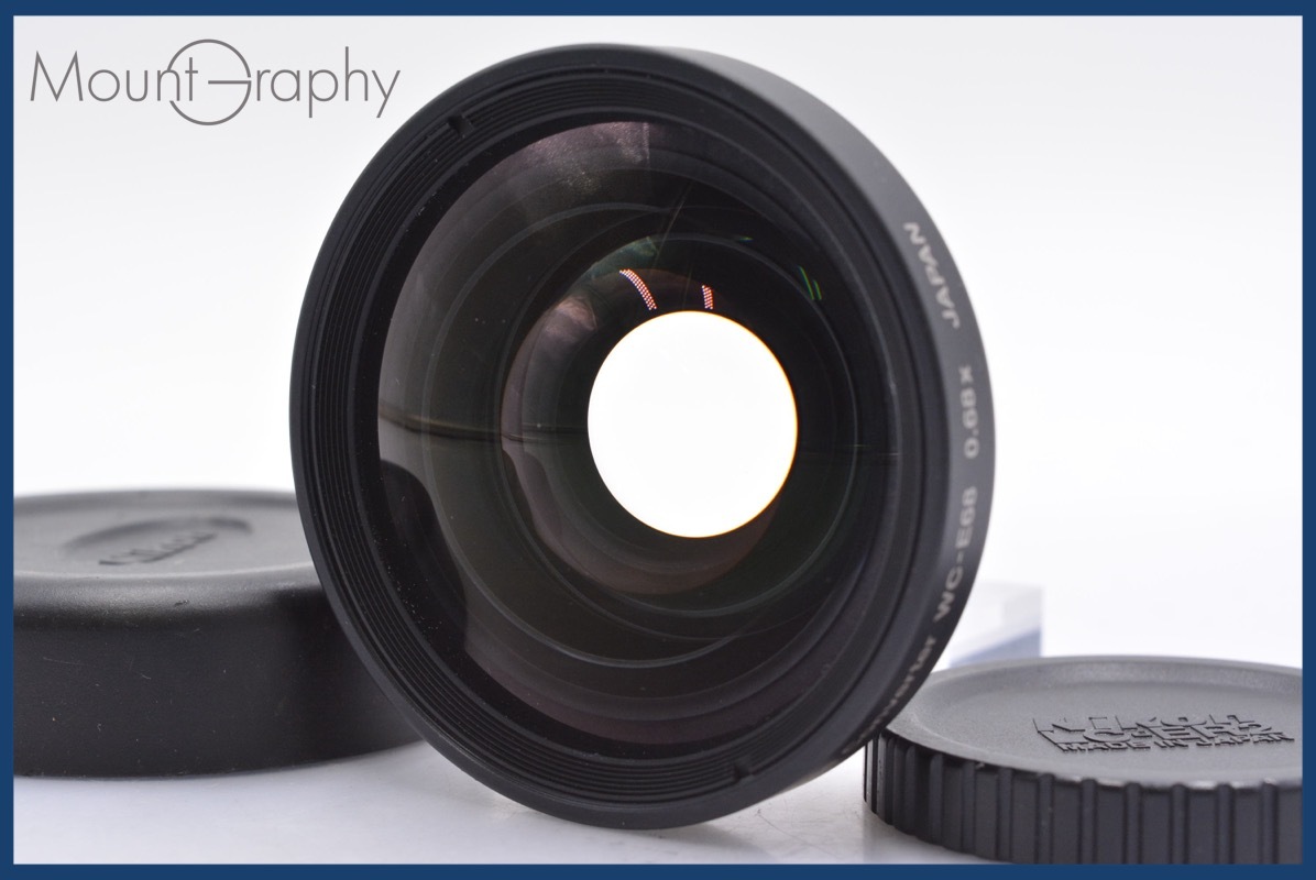 ★極上美品★ ニコン Nikon Wide Converter WC-E68 0.68x 前後キャップ付 ★完動★同梱可 #mj2889拍卖