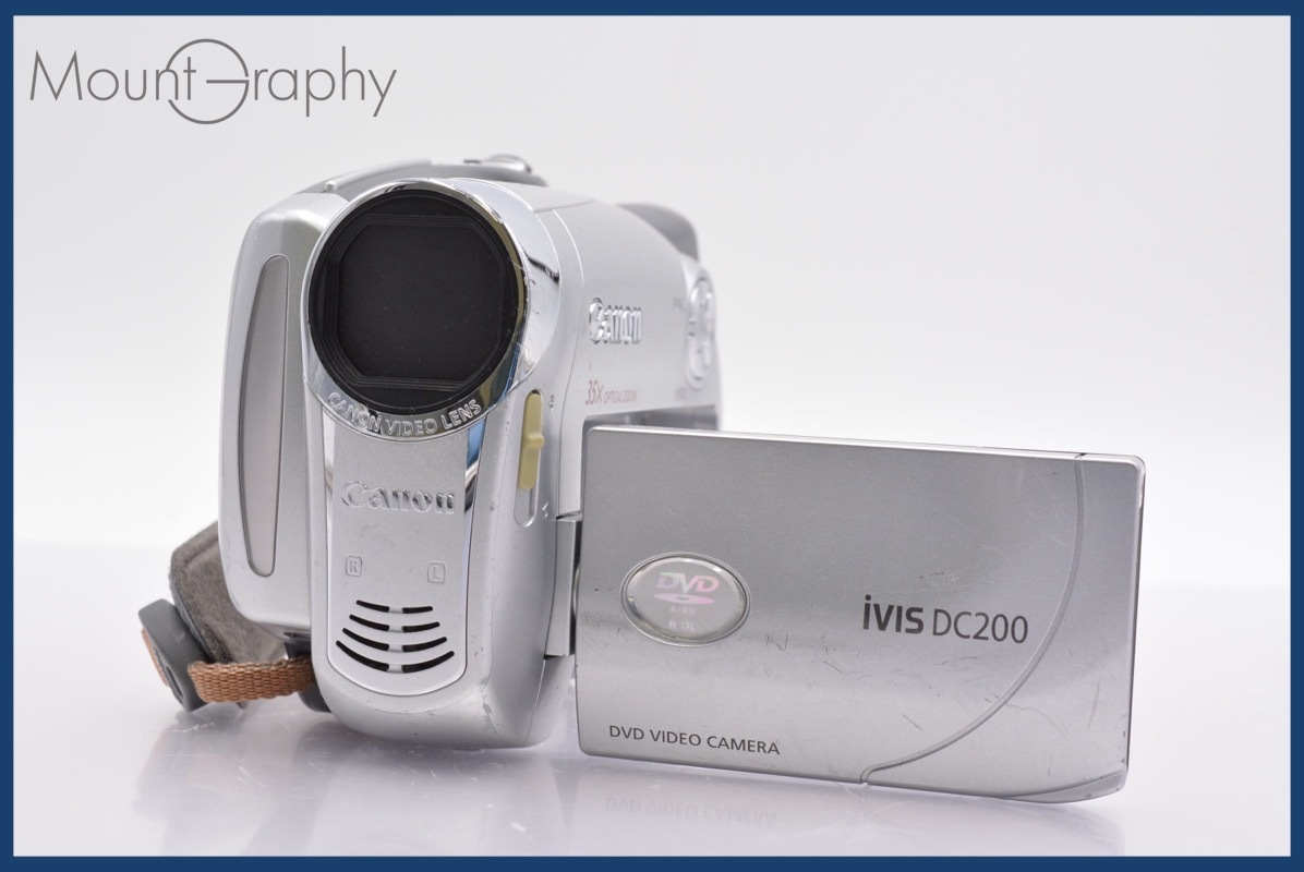 ★極上美品★ キヤノン Canon iVIS DC200 35x ★完動★同梱可 #yk3347拍卖
