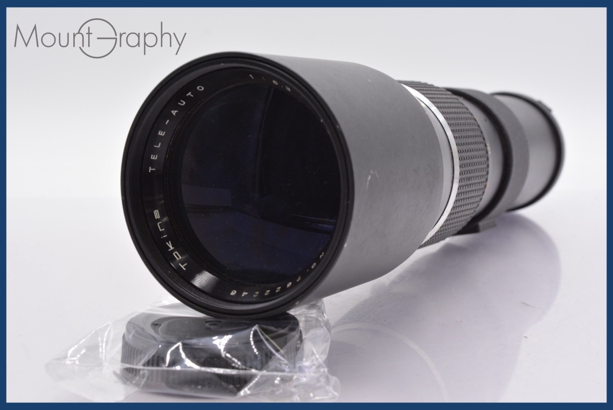 ★良品★ トキナ Tokina TELE-AUTO 400mm F6.3 後キャップ付 ★完動★同梱可 #mj4960拍卖