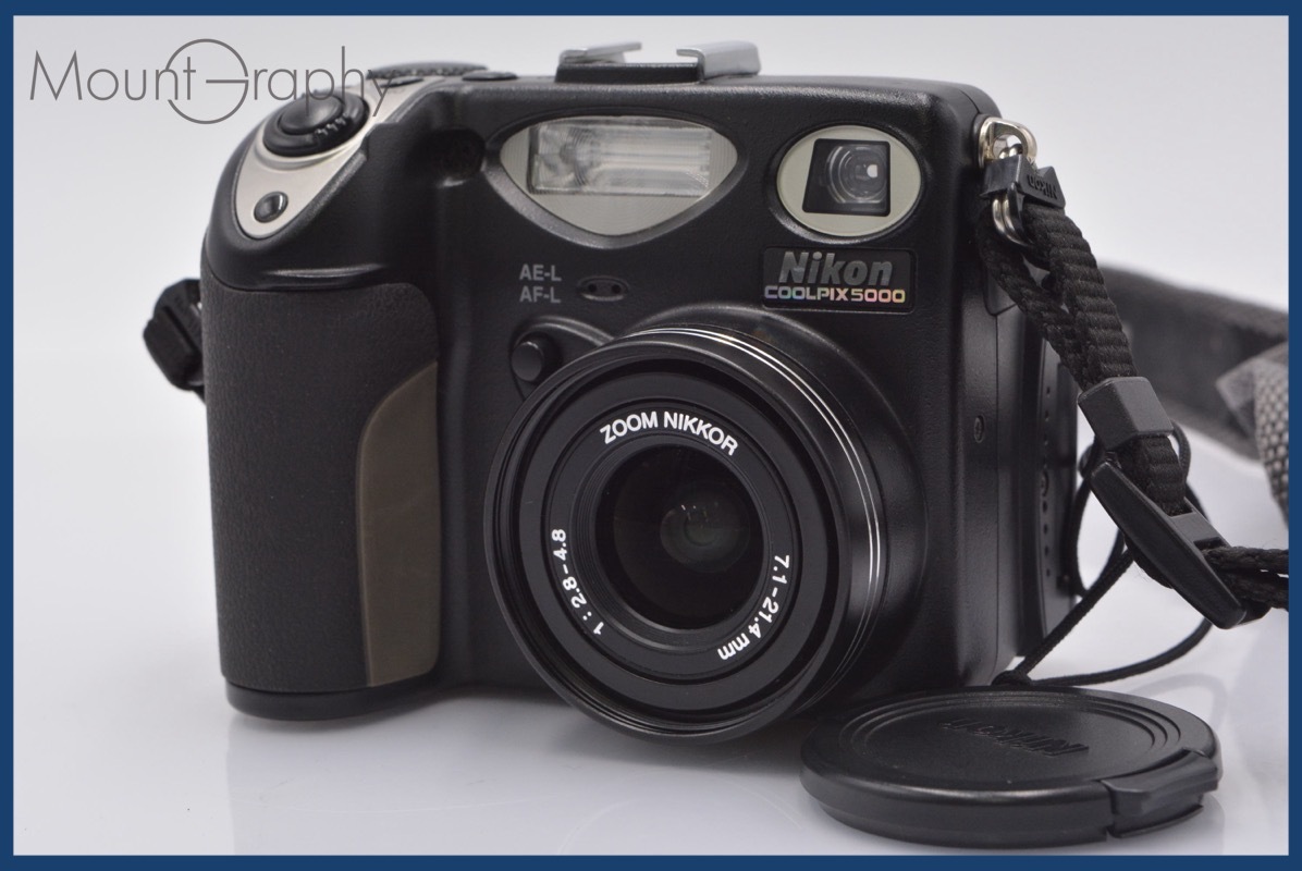 ★極上美品★ ニコン Nikon COOLPIX 5000 前キャップ、バッテリー、ストラップ付 同梱可 #am303拍卖