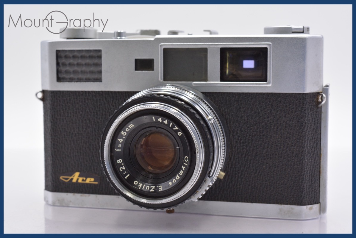 ★極上美品★ オリンパス Olympus ACE-E Are 4.5cm F2.8 ★完動★同梱可 #yk4228拍卖