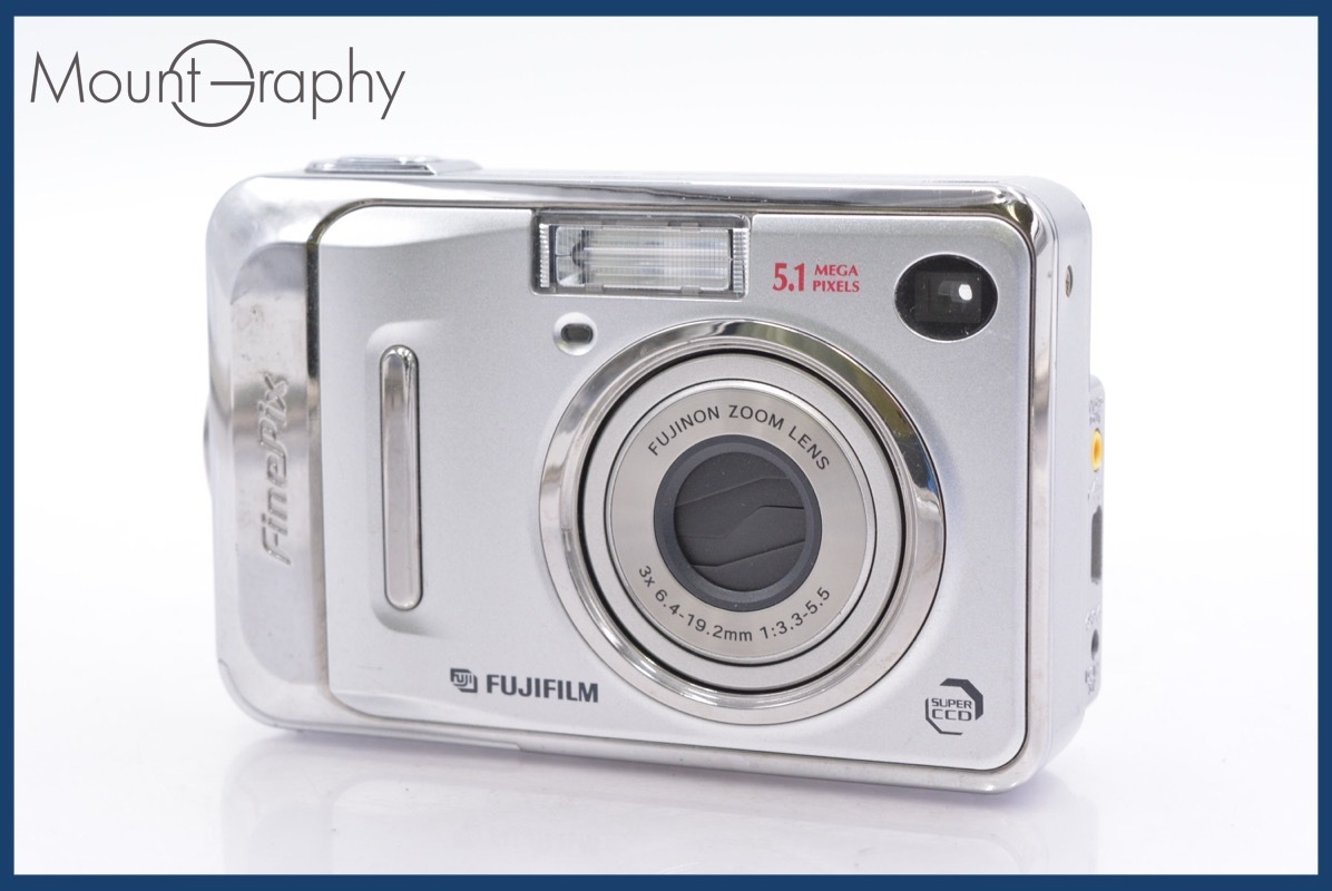 ★極上美品★ 富士フィルム FUJIFILM FinePix A500 3x 単三電池仕様 ★完動★同梱可 #mj4464拍卖