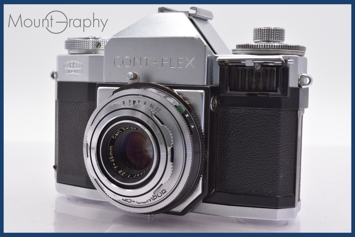 ★良品★ コンタフレックス CONTAFLEX ZEISS IKON 45mm F2.8 ★完動★同梱可 #yk4116拍卖