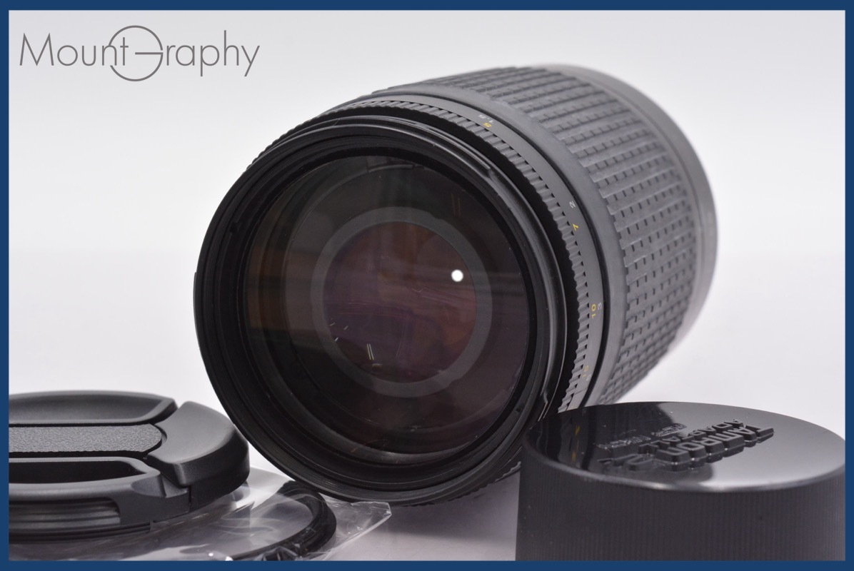 ★実用美品★ ニコン Nikon AF NIKKOR 70-300mm F4-5.6 G 前後キャップ&レンズフィルター付 ★完動★同梱可 #am231拍卖