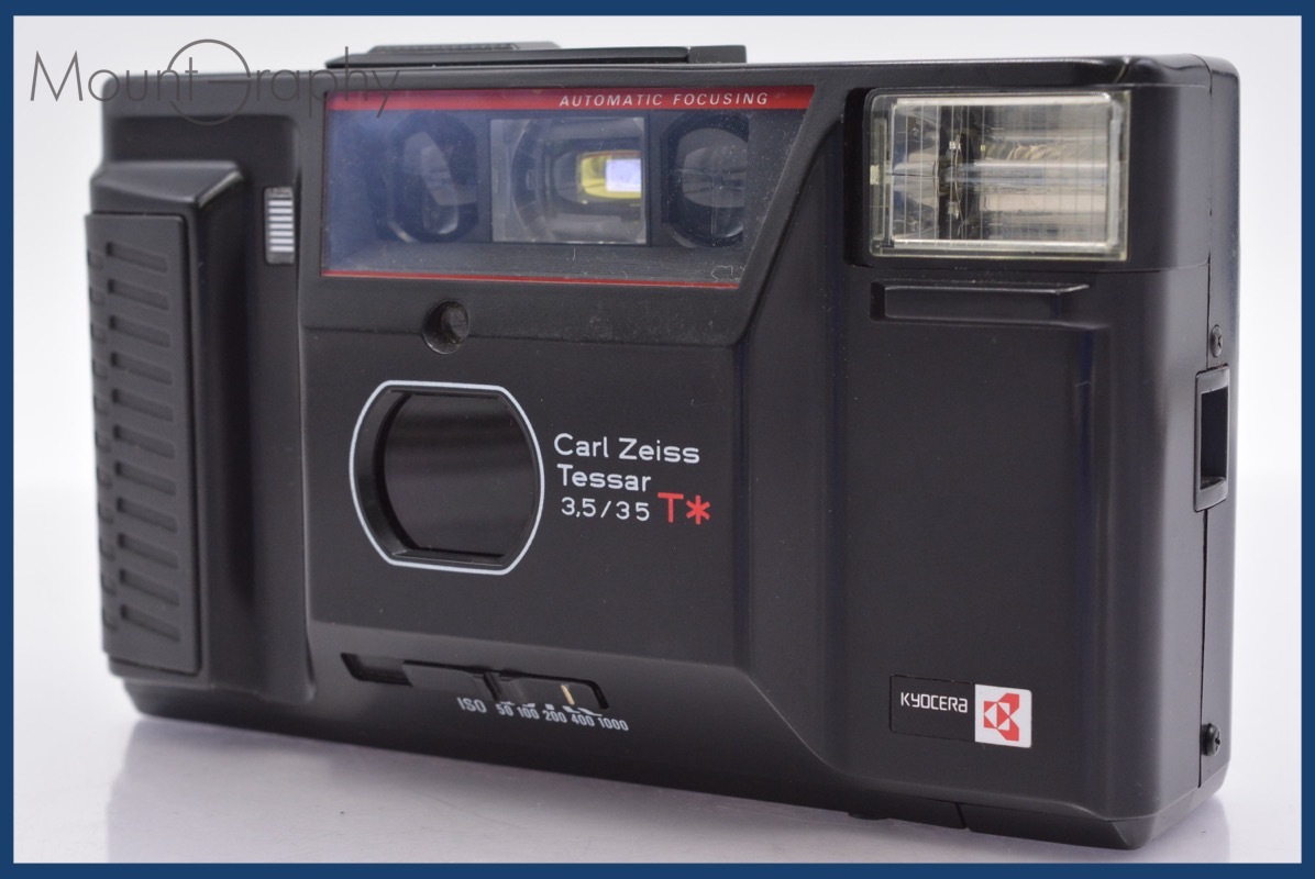 ★良品★ ヤシカ YASHICA T AF-D 35mm F3.5 単三電池仕様 同梱可 #yk4354拍卖