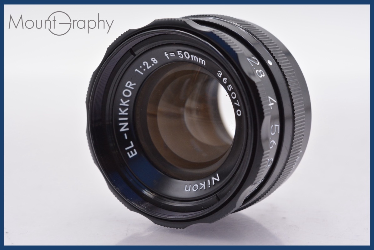 ★良品★ ニコン Nikon EL-NIKKOR 50mm F2.8 ★完動★同梱可 #mj5244拍卖