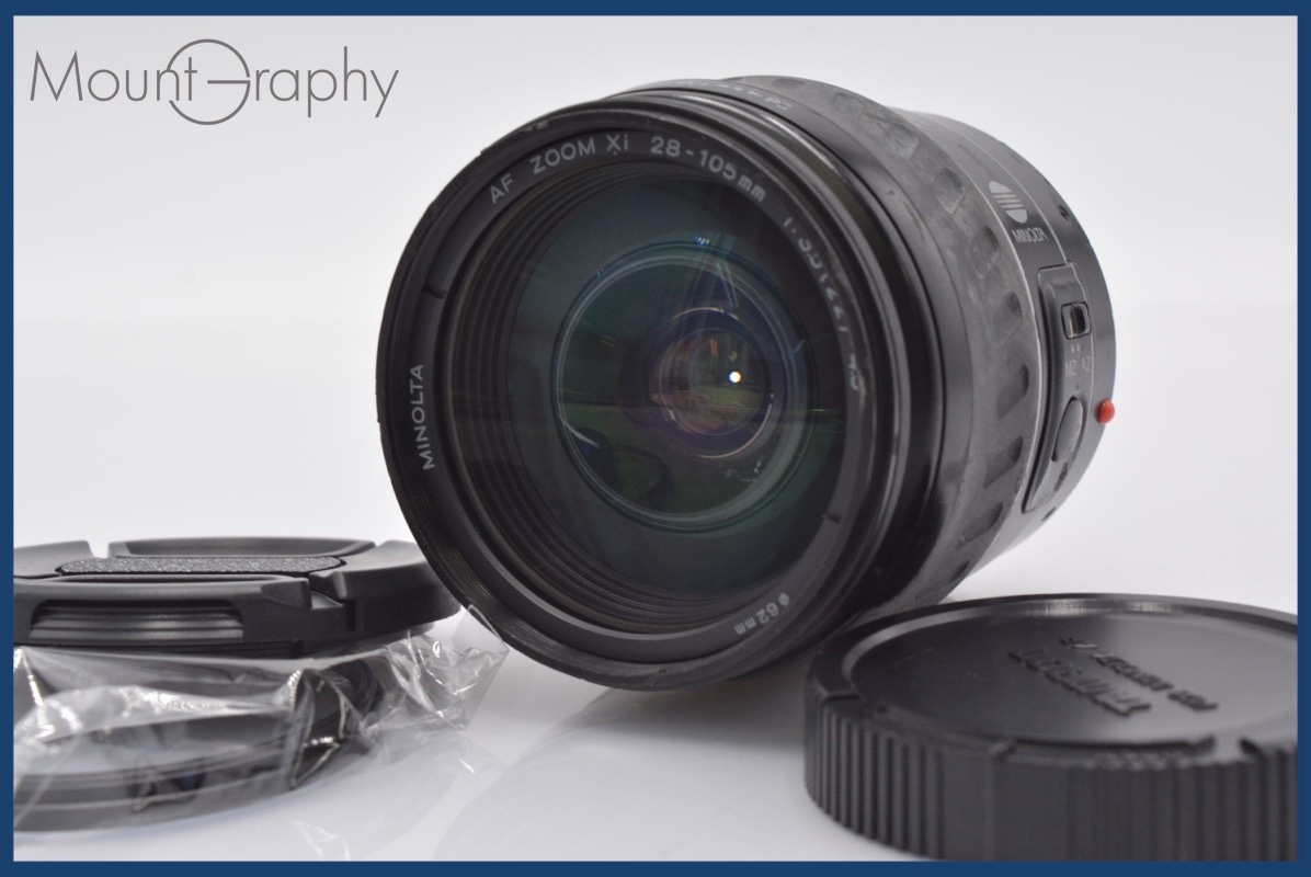 ★特別特価★ ミノルタ MINOLTA AF ZOOM Xi 28-105mm F3.5-4.5 前後キャップ&レンズフィルター付 同梱可 #am258拍卖