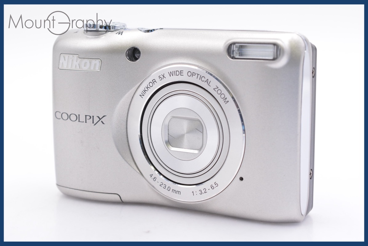 ★良品★ ニコン Nikon COOLPIX L26 5x 単三電池仕様 ★完動★同梱可 #yk2460拍卖