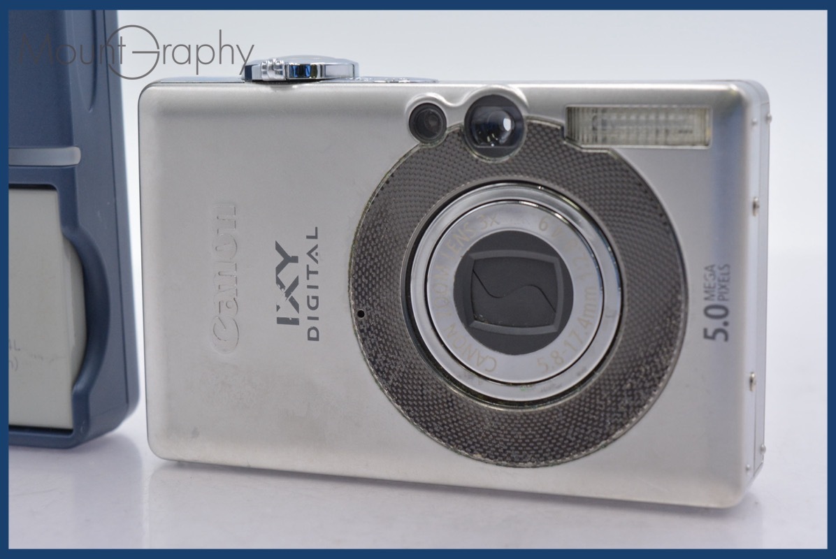 ★実用美品★ キヤノン Canon IXY DIGITAL 55 3x バッテリー、充電器付属 ★完動★同梱可 #am749拍卖