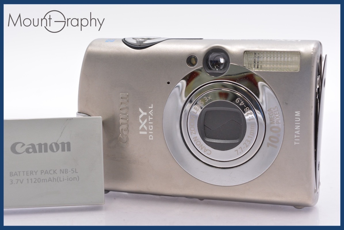 ★特別特価★ キヤノン Canon IXY DIGITAL 1000 3x バッテリー付属 同梱可 #mj4444拍卖
