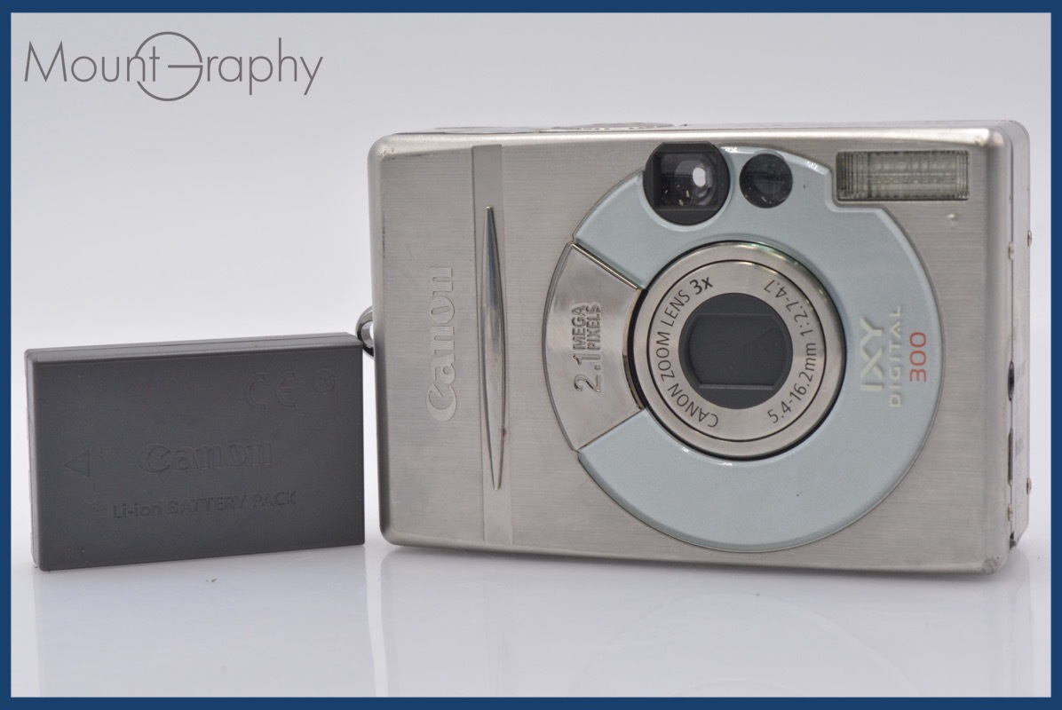 ★良品★ キヤノン Canon IXY DIGITAL 300 3x バッテリー付属 同梱可 #mj4811拍卖