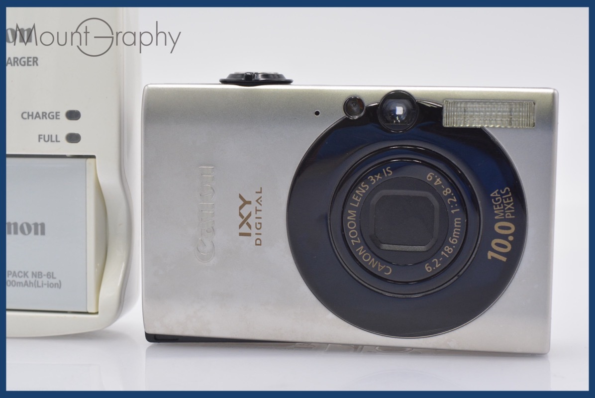 ★実用美品★ キヤノン Canon IXY DIGITAL 25 IS 3x バッテリー、充電器付属 ★完動★同梱可 #yk5253拍卖