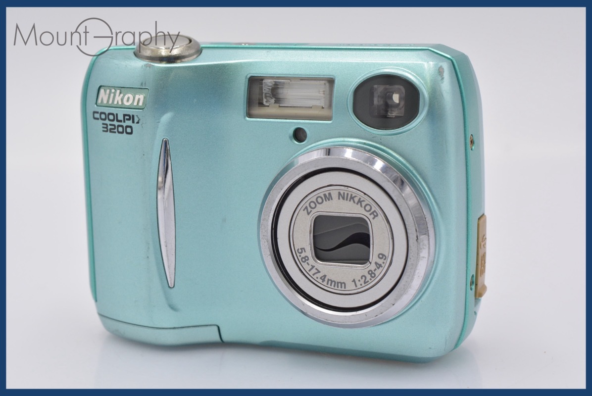 ★極上美品★ ニコン Nikon COOLPIX 3200 3x 単三電池仕様 ★完動★同梱可 #mj4827拍卖