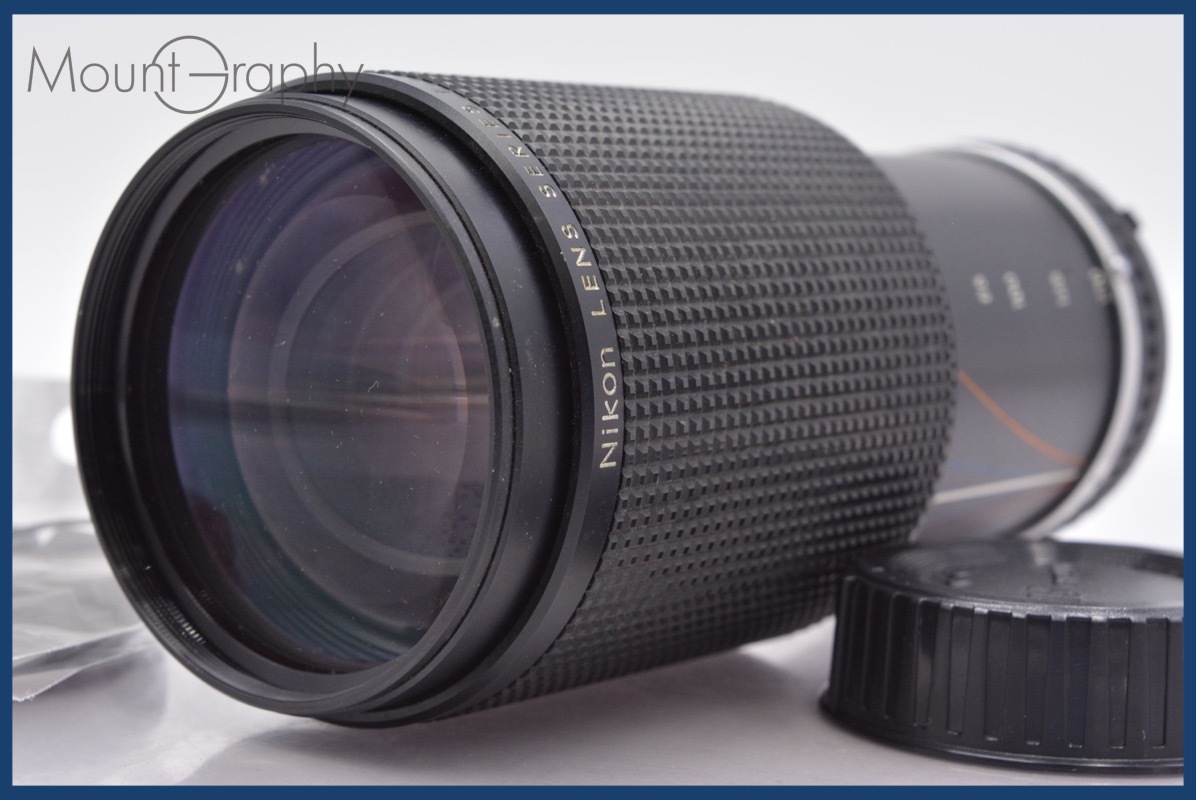★良品★ ニコン Nikon SERIES E ZOOM 70-210mm F4 Ai-S 前後キャップ付 ★完動★同梱可 #mj3940拍卖