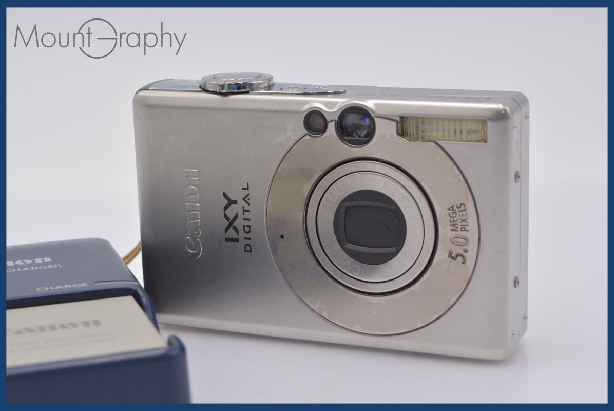 ★極上美品★ キヤノン Canon IXY DIGITAL 60 3x バッテリー、充電器付属 ★完動★同梱可 #mj4171拍卖