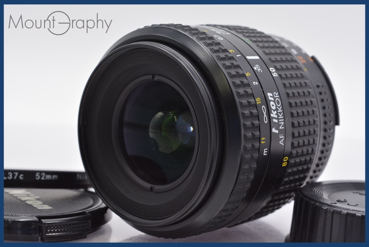 ★良品★ ニコン Nikon AF NIKKOR 35-80mm F4-5.6 D 前後キャップ&レンズフィルター付 ★完動★同梱可 #yk3921拍卖