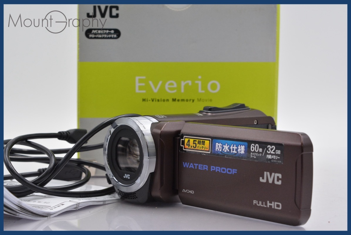 ★ジャンク特価★ ビクター Victor Everio GZ-R70 40x 元箱付 同梱可 #mj5678拍卖