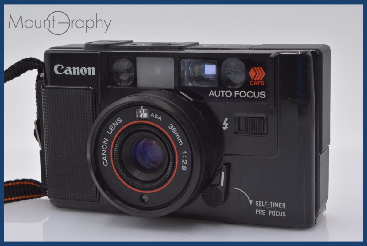 ★極上美品★ キヤノン Canon AF35M 38mm F2.8 単三電池仕様 ★完動★同梱可 #mj4200拍卖