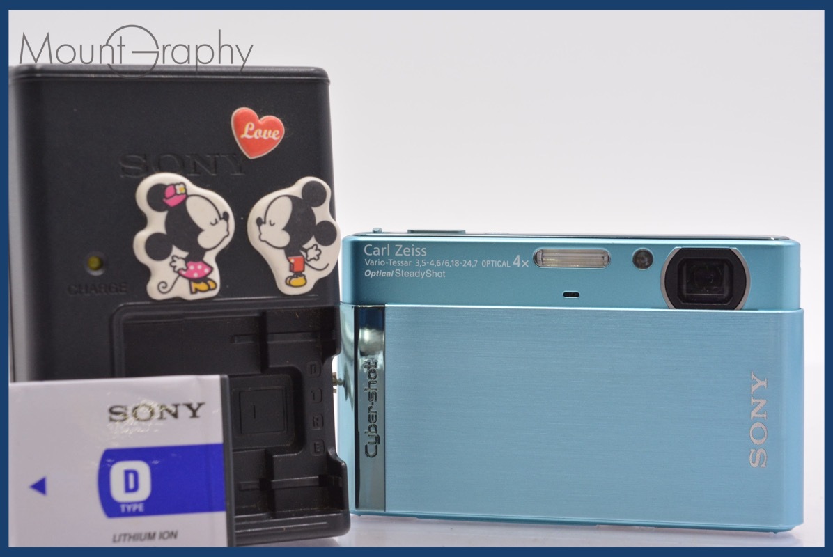 ★極上美品★ ソニー SONY Cyber-shot DSC-T90 4x バッテリー 、充電器付属 ★完動★同梱可 #am33拍卖