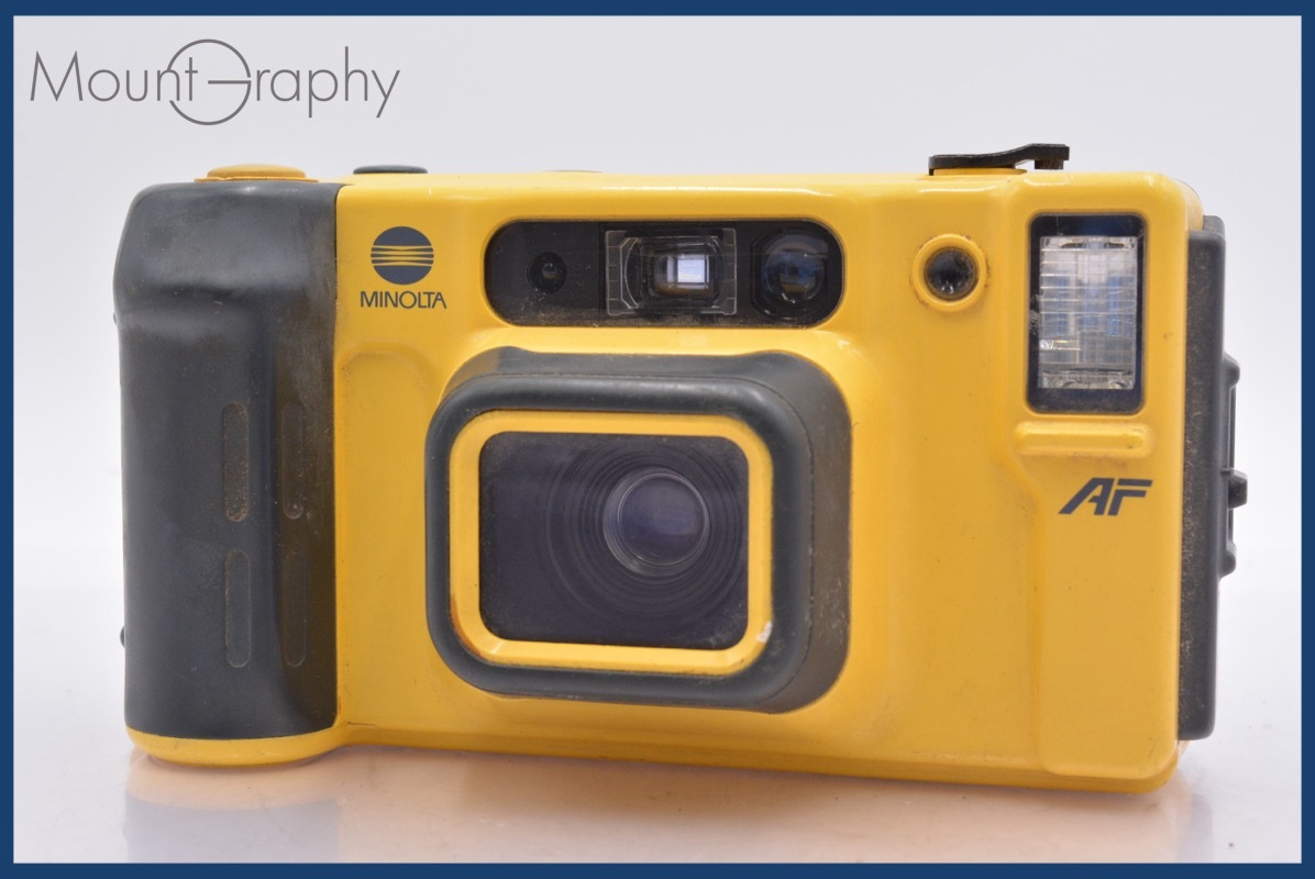 ★ジャンク特価★ ミノルタ MINOLTA WEATHERMATIC DUAL 35 同梱可 #mj5409拍卖