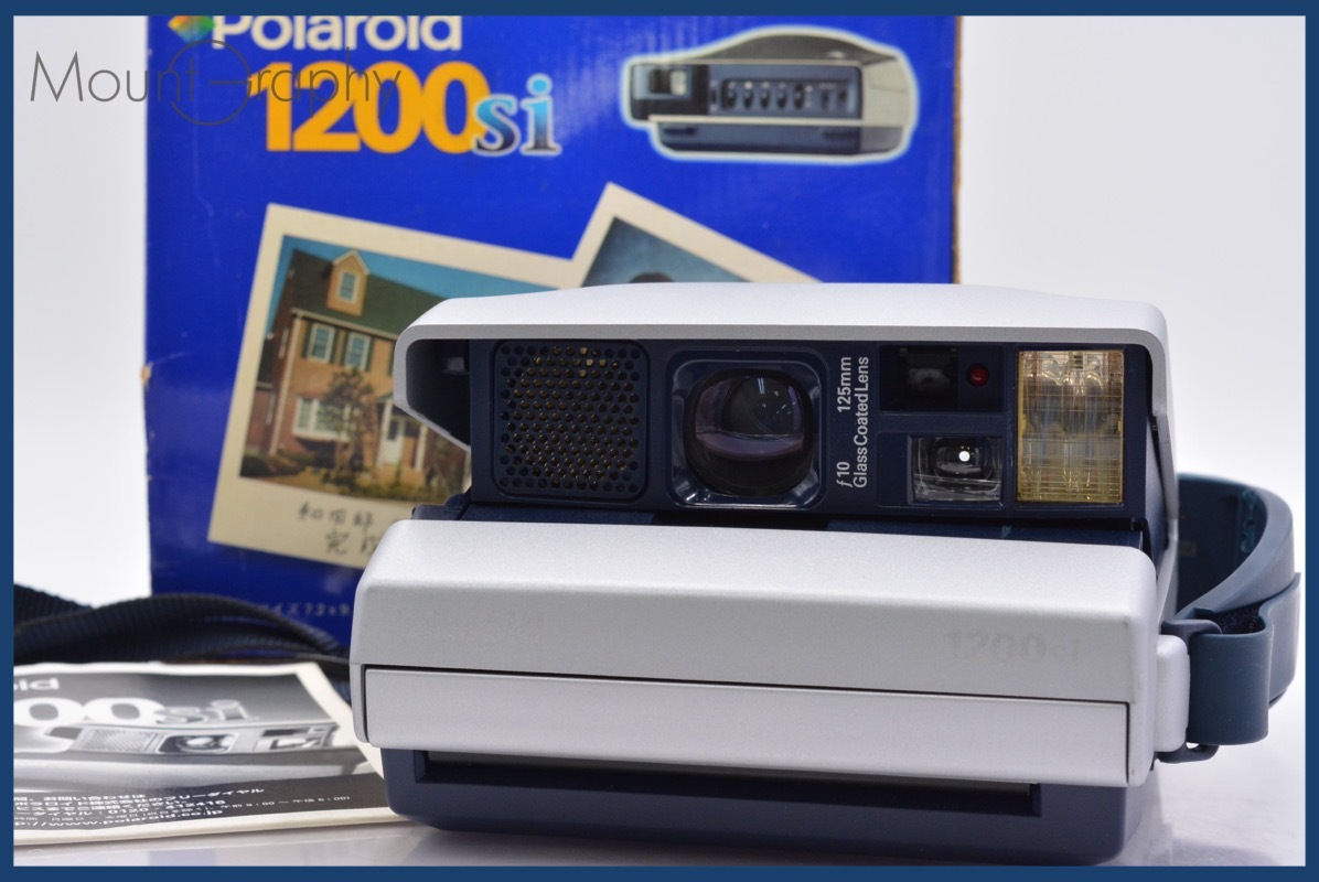 ★良品★ ポラロイド POLAROID 1200 si f10 125mm 元箱、取扱説明書付属 同梱可 #yk4853拍卖