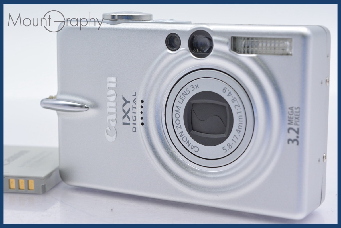 ★実用美品★ キヤノン Canon IXY DIGITAL 40 3x バッテリー付属 同梱可 #mj3810拍卖