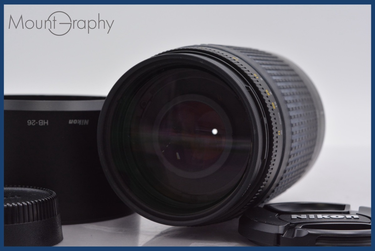 ★極上美品★ ニコン Nikon AF NIKKOR 70-300mm F4-5.6 G 前後キャップ&レンズフィルター、レンズフード付 ★完動★同梱可 #am941拍卖