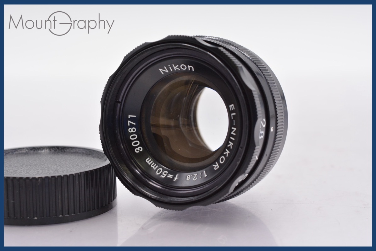 ★良品★ ニコン Nikon EL-NIKKOR 50mm F2.8 後キャップ付 ★完動★同梱可 #mj5245拍卖