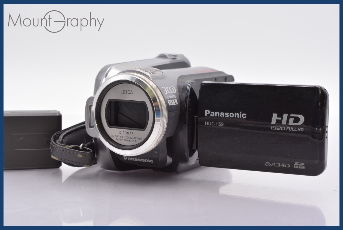 ★極上美品★ パナソニック Panasonic HDC-HS9 10x バッテリー付属 ★完動★同梱可 #mj5165拍卖