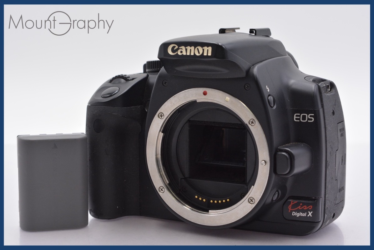 ★良品★ キヤノン Canon EOS Kiss Digital X バッテリー付属 同梱可 #mj4664拍卖