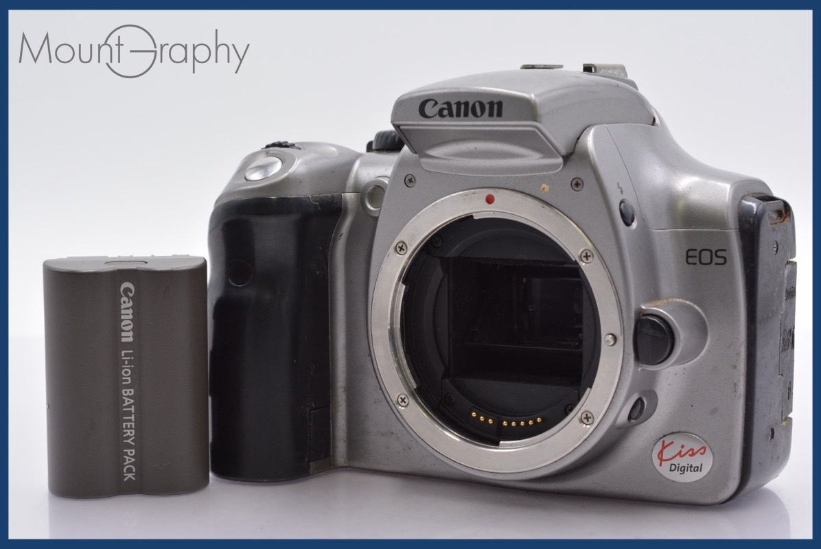 ★極上美品★ キヤノン Canon EOS Kiss Digital バッテリー付属 ★完動★同梱可 #mj4667拍卖