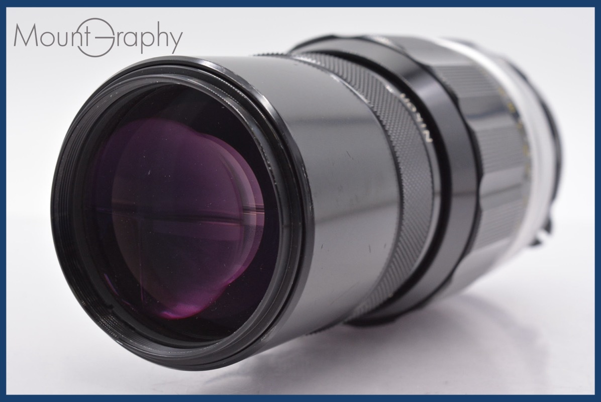 ★良品★ NIKON ニコン NIKKOR-Q・C Auto 200mm F4 同梱可 #i10452拍卖