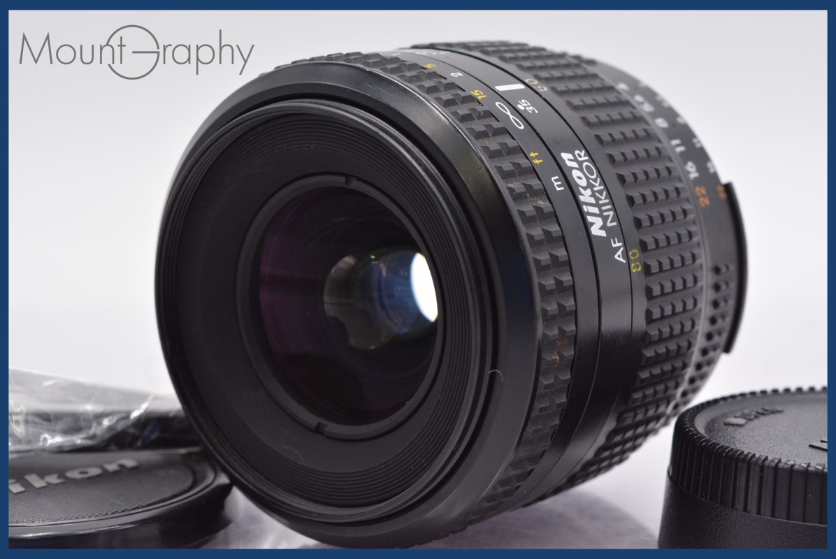★極上美品★ ニコン Nikon AF NIKKOR 35-80mm F4-5.6 D 前後キャップ&レンズフィルター付 ★完動★同梱可 #yk3696拍卖
