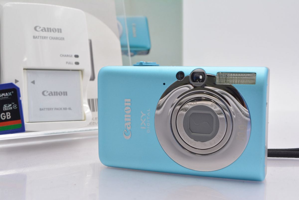 ★極上美品★ キヤノン Canon IXY 110 IS 元箱、バッテリー、充電器、メモリーカード、取扱説明書付属 ★完動★同梱可 #yk4642拍卖