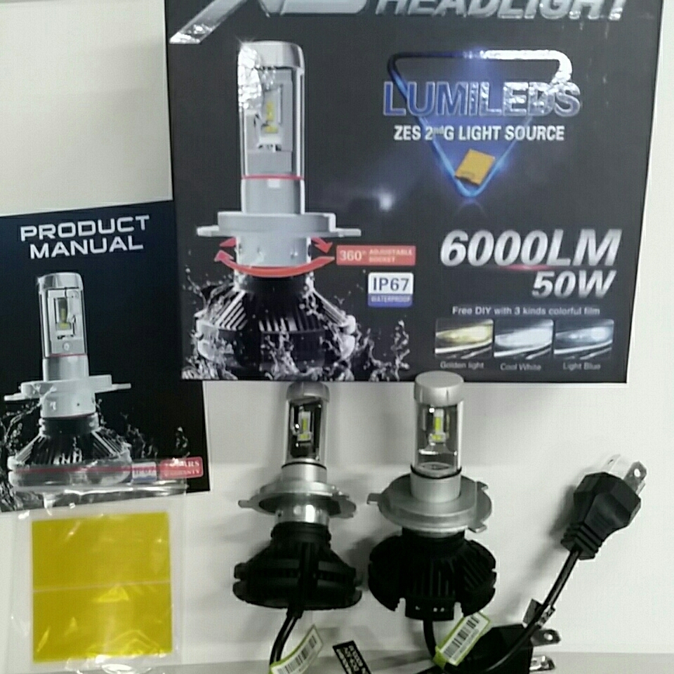 PHILIPS X3 LED KIT ヘッドライト フォグ 新基準車検対応  H4/H11/HB3(9005)/HB4(9006)から選択 12000ルーメン 3000k/6500k/8000k 50W.拍卖