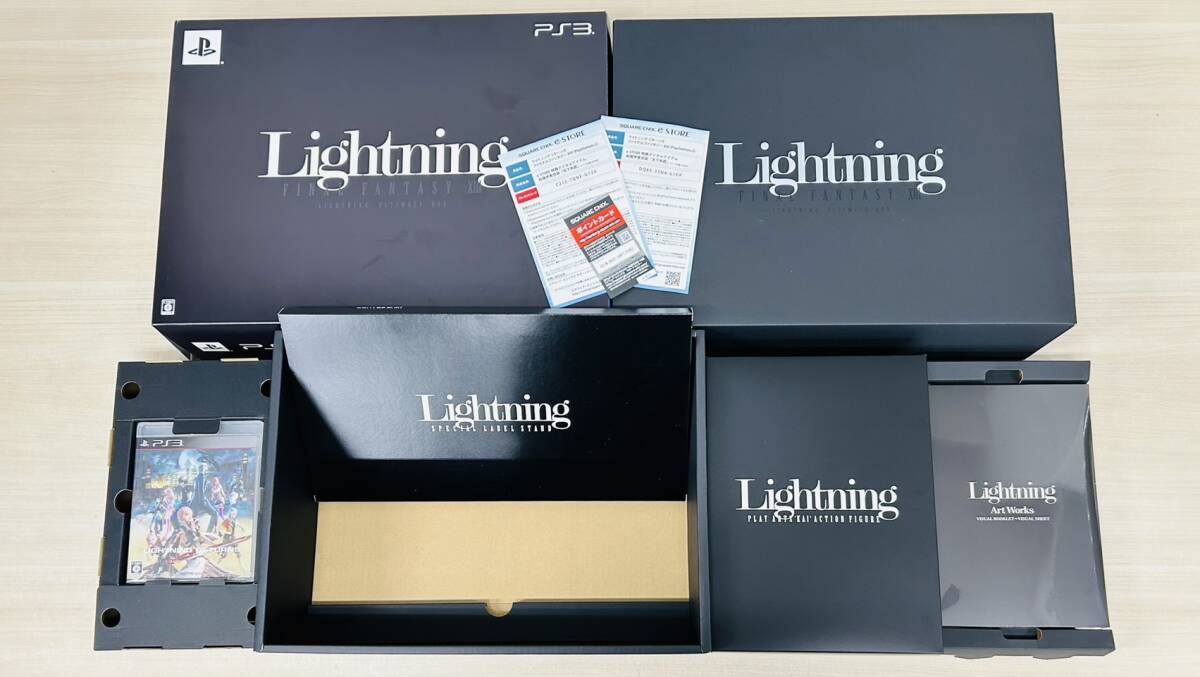 FF XIII -LIGHTNING ULTIMATE BOX 未使用品 ソフト フィギュア 未開封拍卖