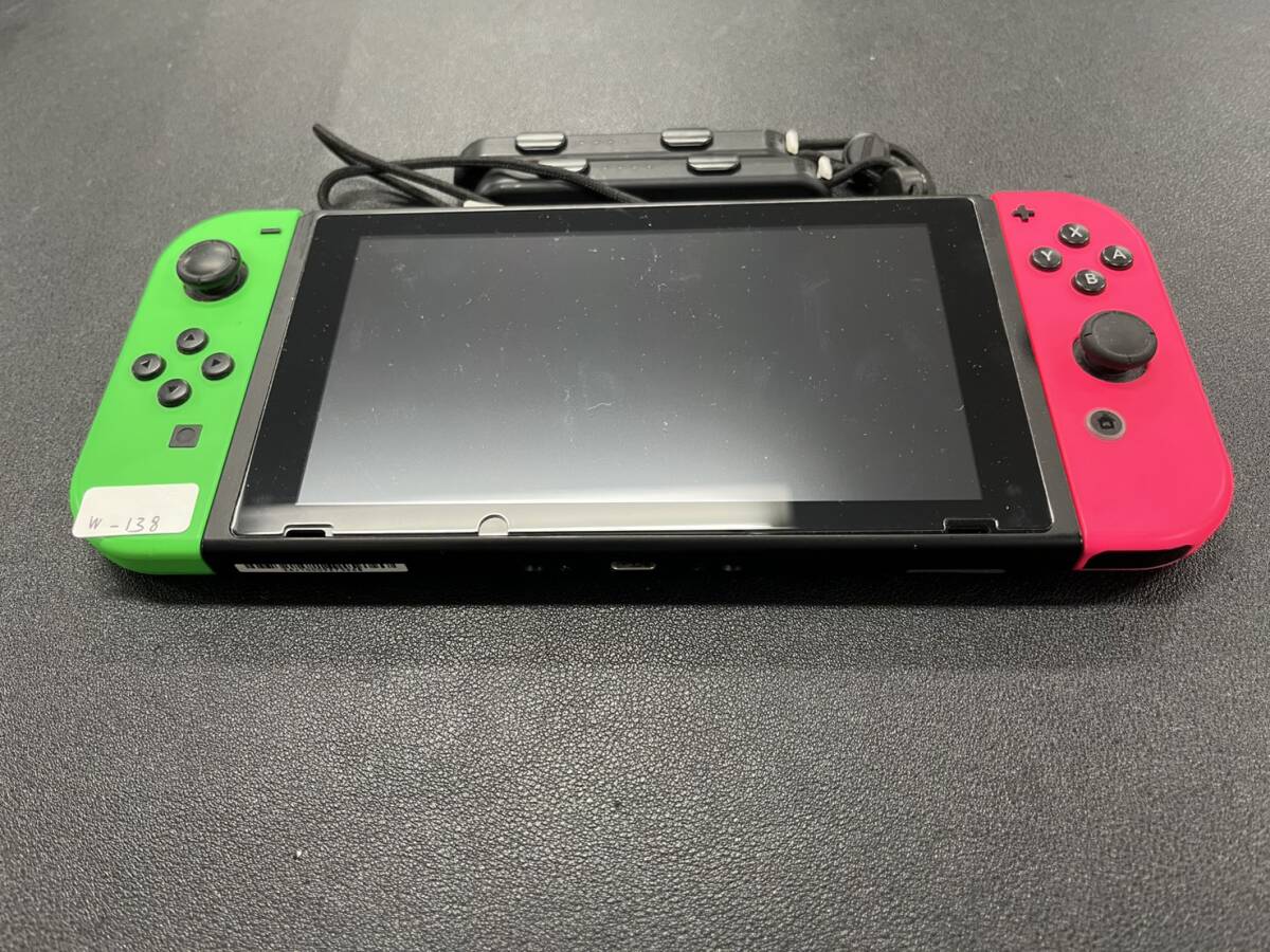 Nintendo Switch HAC-001 本体・ジョイコン 動作確認済み W-138拍卖