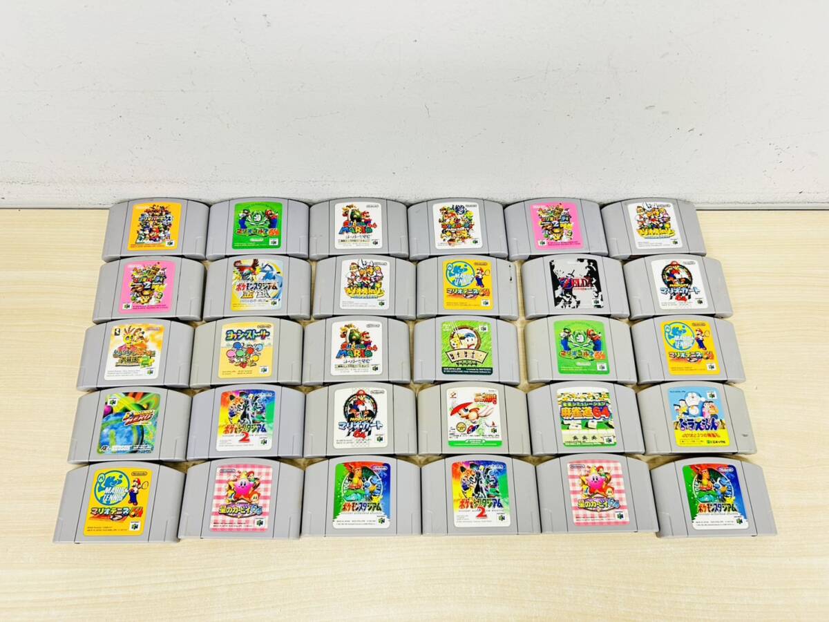 Nintendo 64 ゲームソフト 30本 まとめ売り B-4拍卖