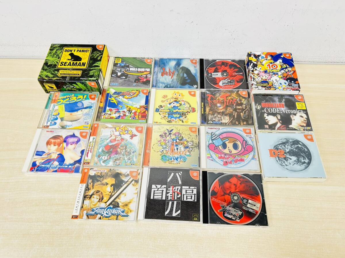 SEGA DC ゲームソフト 18本 まとめ売り B-6拍卖
