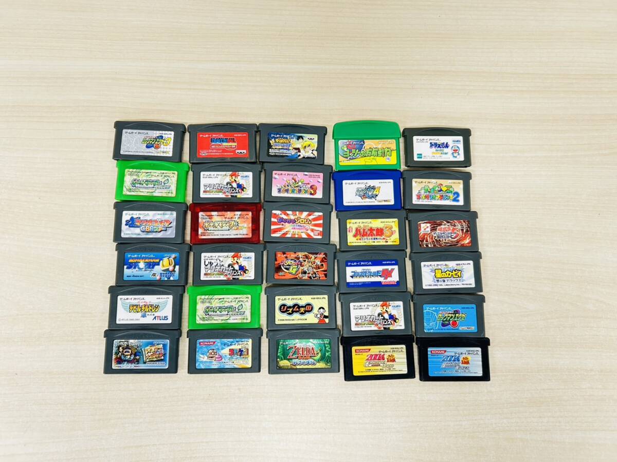 Nintendo GBA ゲームソフト 30本 まとめ売り B-15拍卖