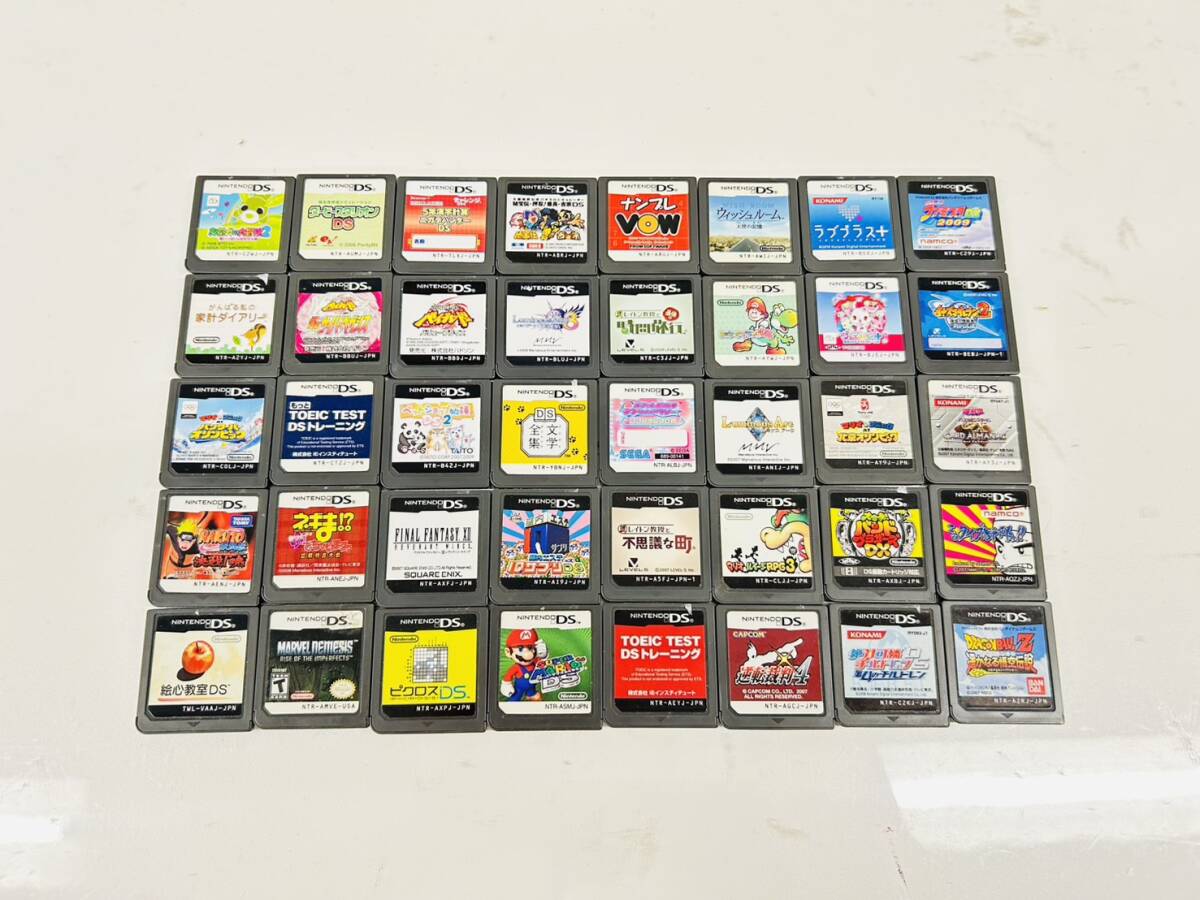 Nintendo Ds ゲームソフト 40本 まとめ売り B-50拍卖