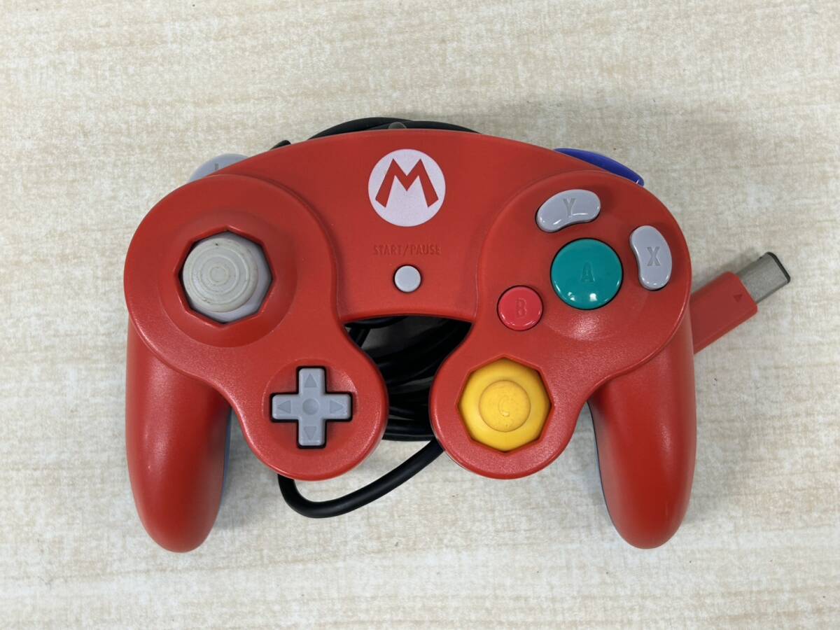 Nintendo GCコントローラー マリオ クラブニンテンドー 限定デザイン DOL-003 動作確認済み P-233拍卖