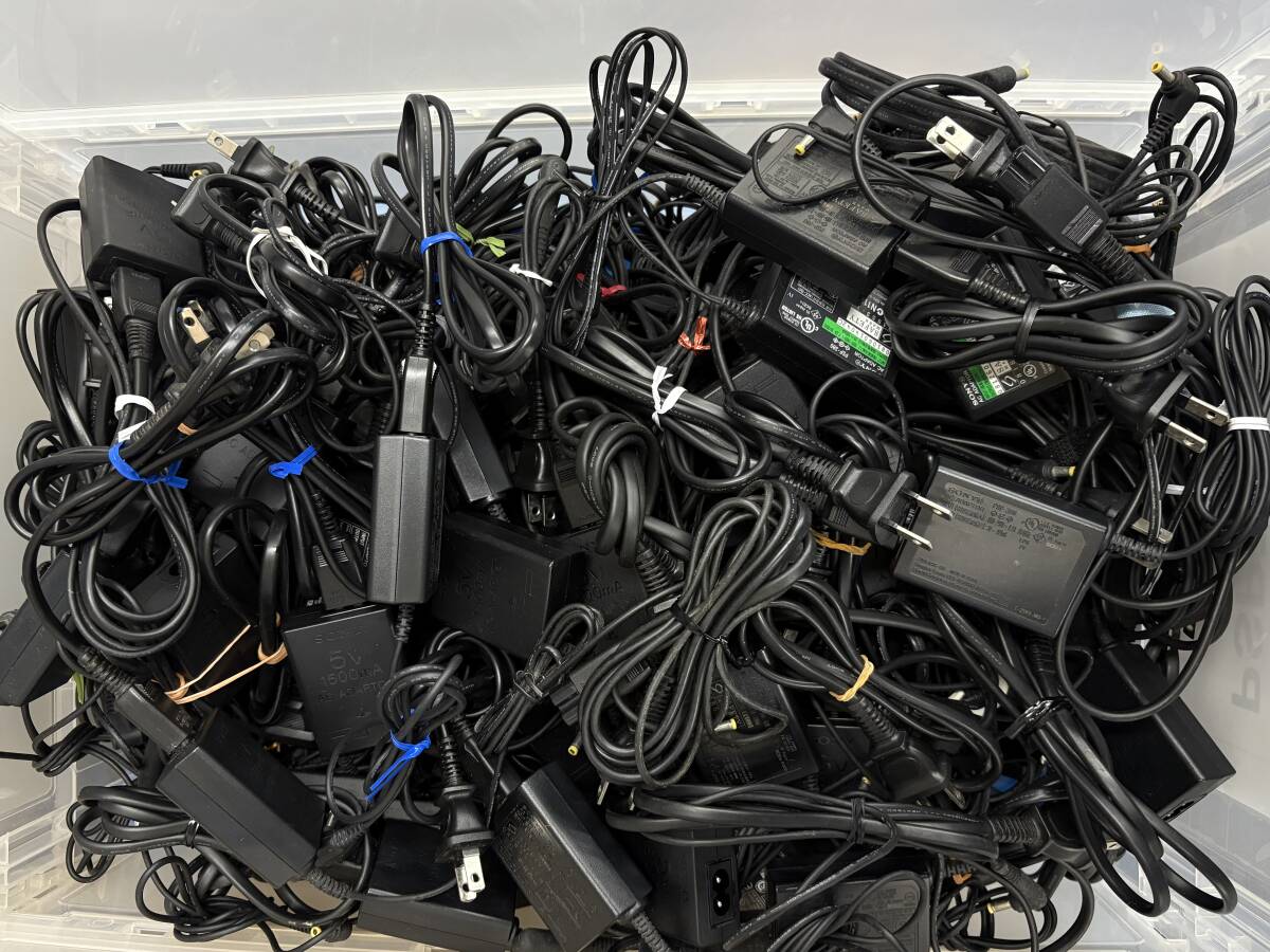 Sony PSP用充電器 1500mA 74個 まとめ売り 動作未確認 S-22拍卖