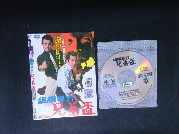 組織暴力 兄弟盃  DVD  菅原文太  安藤昇 即決 送料200円 1015拍卖