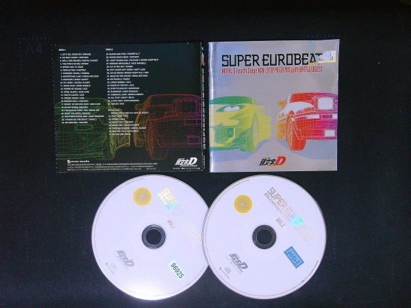 SUPER EUROBEAT presents 頭文字D イニシャルD Fourth Stage NON-STOP MEGA MIX with BATTLE DIGEST CD 即決 送料200円 1022拍卖